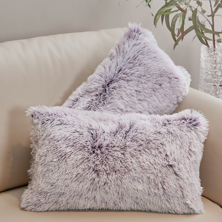 Fluffy best sale throw pillows